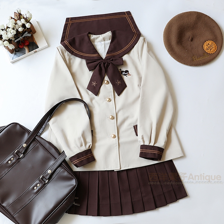 西洋果子原创征集 日系JK制服爱心巧克力幼稚园长袖札幌领水手服在类目 女装/女士精品, 套装/学生校服/工作制服, 学生校服中 - 来自Buy2taobao.com提供专业的淘宝代购服务