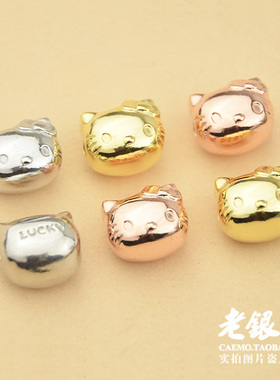 幸运铃铛纯银饰品吊坠