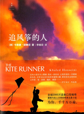 世纪文景 追风筝的人 卡勒德胡赛尼著上海人民出版社长篇小说/畅销书籍/儿童文学/经典小说/青少年读物