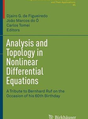 【预订】Analysis and Topology in Nonlinear D...