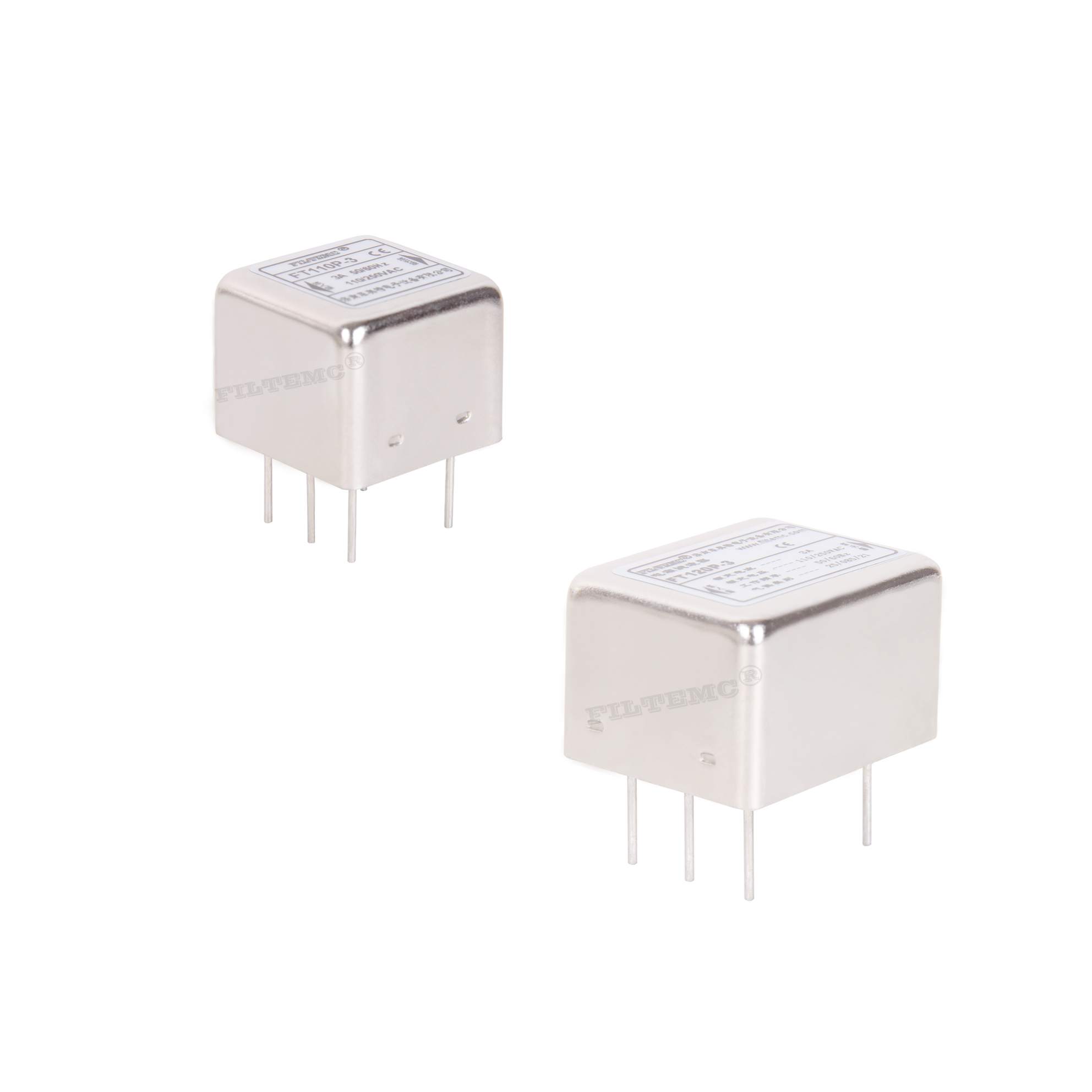 PCB板专用直流电源滤波器抗干扰净化0-250VDC FT110PD-1A3A6A