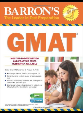 【预售】Barron's GMAT [With CDROM]