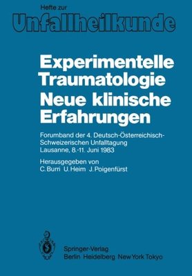 【预订】Experimentelle Traumatologie Neue Kl...