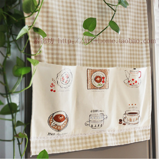 冰箱盖布冰箱布盖巾对开门单开门双开门冰箱防尘罩盖巾收纳袋式