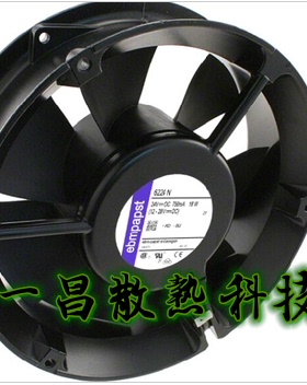 TYP 6224N 原装德国EBM PAPST 24VDC 18W 750MA 172*51MM铝框风扇