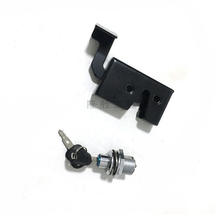 7工具箱锁 电瓶室锁芯配电箱锁块外拉手 挖掘机现代R60