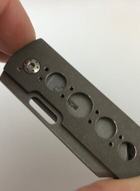 德国 博克 Boker plus 钛合金手柄 钱夹小刀 VG-10钢 特价包邮
