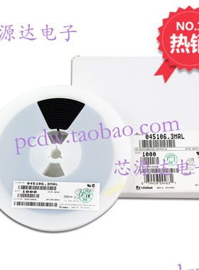 045106.3MRL快断陶瓷保险丝贴片1808-6.3A 125V原装力特Littelfus