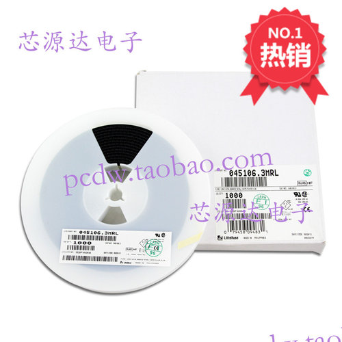 045106.3MRL快断陶瓷保险丝贴片1808-6.3A 125V原装力特Littelfus
