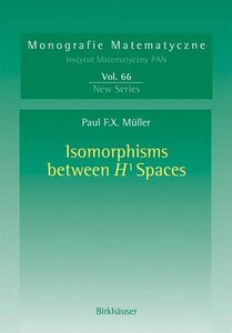 【预订】Isomorphisms Between H Spaces