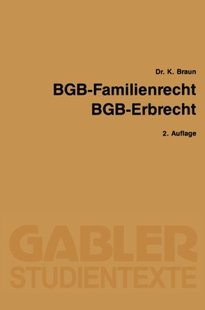 Familienrecht Bgb Erbrecht 预售