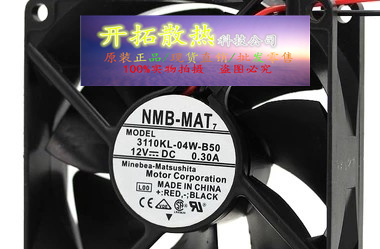 现货原装NMB3110KL-04W-B50 12V 0.30A 8厘米 8025直流电源风扇