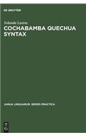 【预售】Cochabamba Quechua Syntax