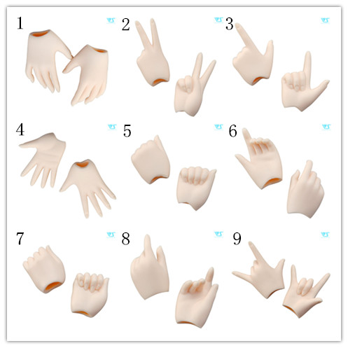 日V volks dollfiedream DD DDS DDDY 通用手型 （小号） 现货