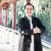 中国风服装 来龙品牌 中式 盘扣红薄外套免烫男士 唐装 男中老年秋季