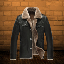 Pantalon cuir homme droit - Ref 1494553 Image 7