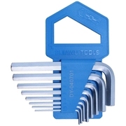 斯佳伍工具L型8件标准内六角扳手套装 6角螺丝批螺丝刀 DY-040701