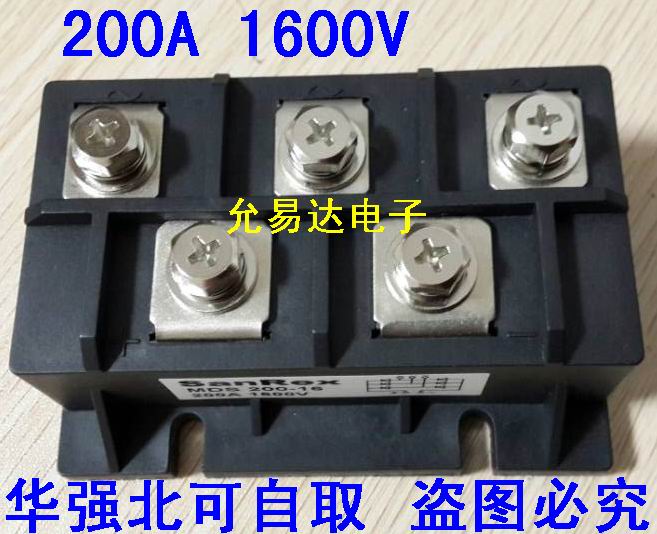 MDS200-16三相桥式整流桥200A 1600V桥式整流器