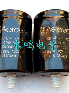 英国金字BHC ALS21A系列400V 680UF/400V螺丝脚发烧滤波电容