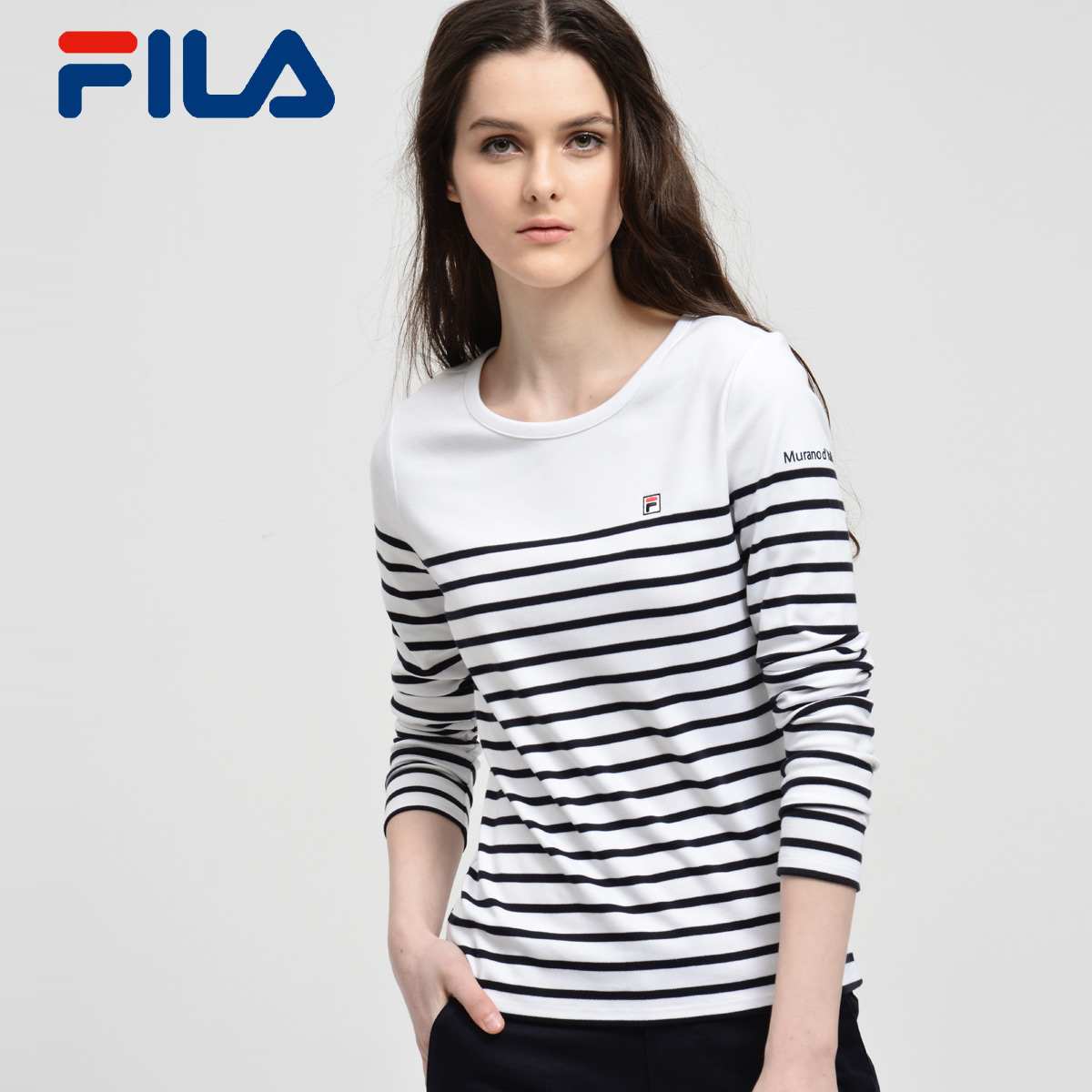 Vêtement de sport femme FILA en coton - Ref 617696 Image 1