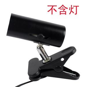 宠物爬虫uvb灯罩灯架夹陶瓷加热灯架360度旋转乌龟鱼缸夹架