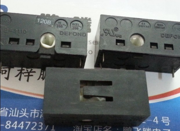 优质原装进口 DEFOND CYE-2110 旋转开关 8A 250VAC 10.1A 125VAC