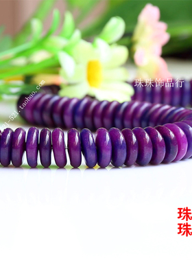 diy饰品散珠配件优化紫龙晶手链