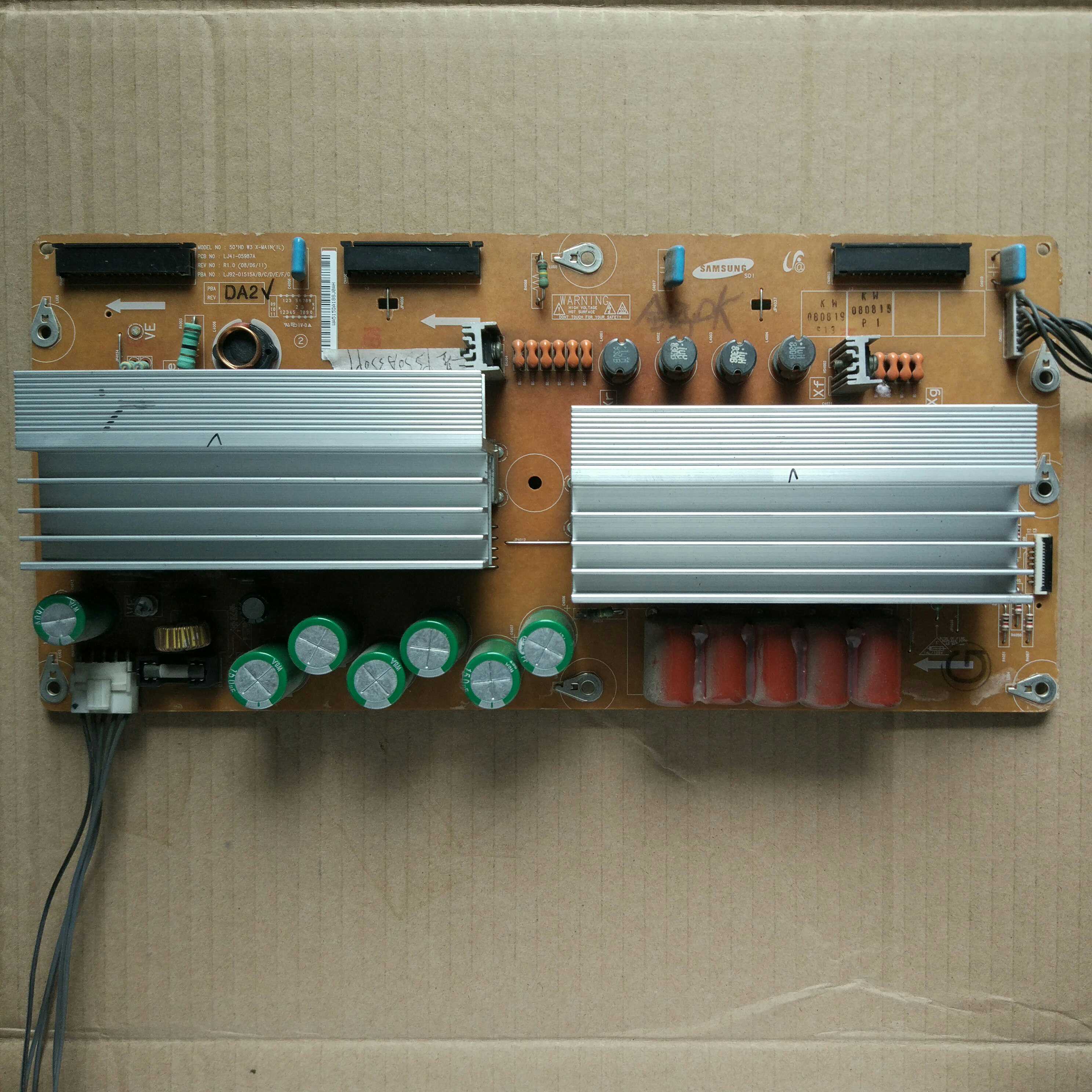 三星 PS50A350P1 Z X板 LJ41-05987A LJ92-01515A 屏S50HW -YB03