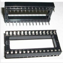 全新DIP-28插座 28脚集成电路座 28P芯片插座