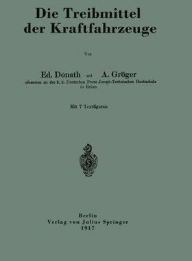 【预订】Die Treibmittel Der Kraftfahrzeuge