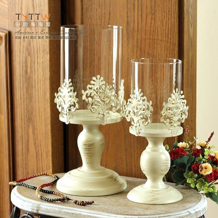欧式烛台餐桌玻璃烛台装饰铁艺烛台摆件水晶烛台样板间婚庆摆件,农用物资,苗木固定器/支撑器,淘宝优惠券,粉丝福利购,淘宝优惠卷