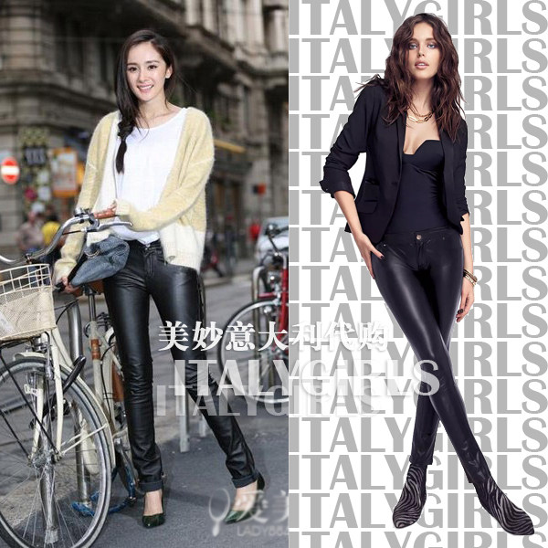 Pantalon cuir homme CALZEDONIA - Ref 1494665 Image 1