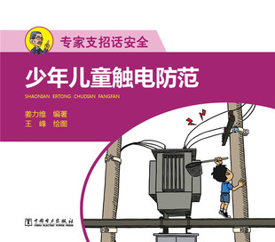 姜力维著 工业技术 电工技术 正版 中国电力出版 少年儿童触电防范 输配电工程电力网电力系统 社 专家支招话安全