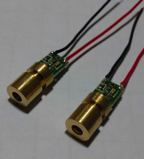 780nm 785nm 5mw 6x10mm 3V 近红外 点状 激光 组件 激光头