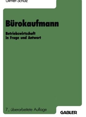 【预售】Burokaufmann: Betriebswirtschaft in Frage Und ...