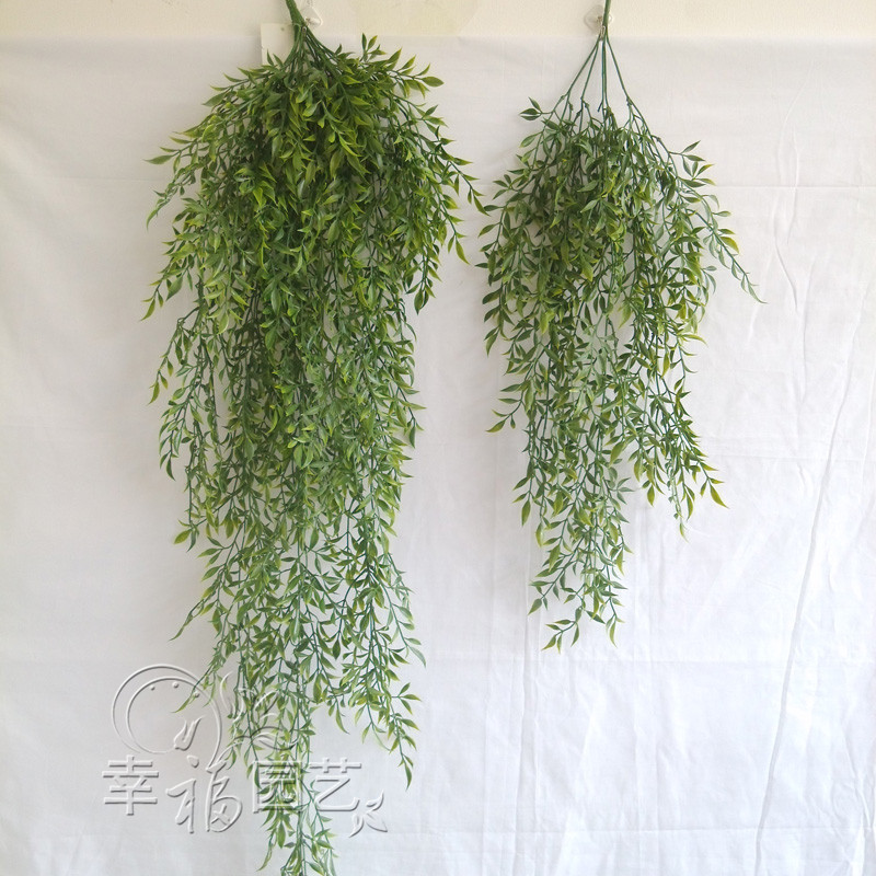 畅销壁挂吊兰墙面绿植叶仿真花