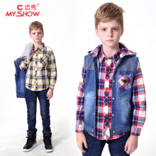 Chemise garcon à manche longue - Ref 2076008 Image 36