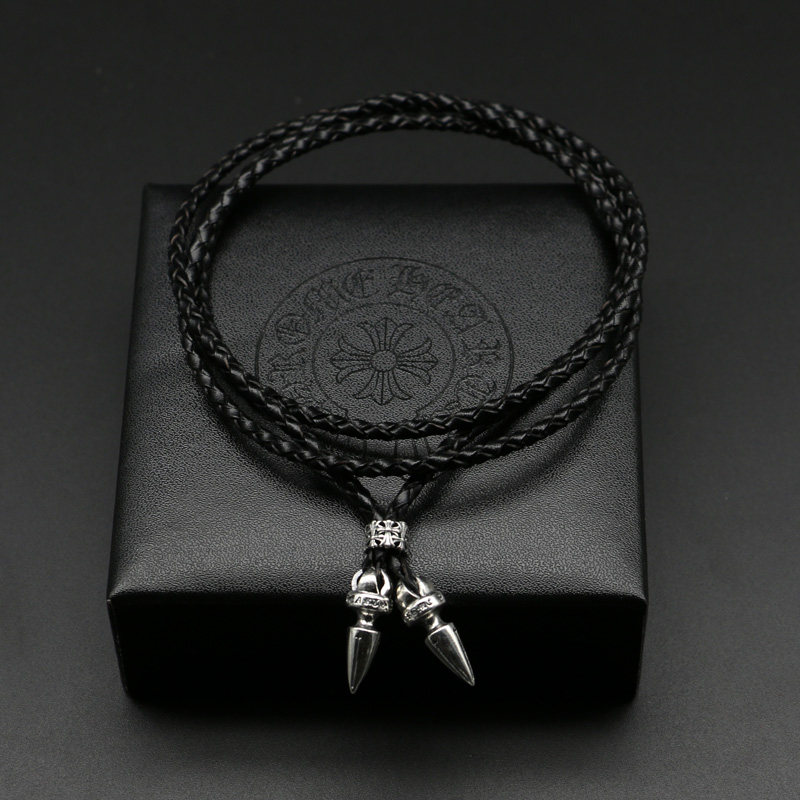 Scout Leather Necklace Pendant High-end engraving Long chain Pure silver claspin the Accessories/Fashion Jewelry, Pendant/Pendant  category - from Buy2taobao.com to provide professional Taobao agent buy service