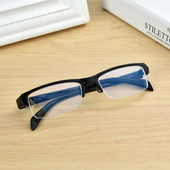 100 成品近视眼镜 半框架男女潮 眼镜框个性 400度 运动款