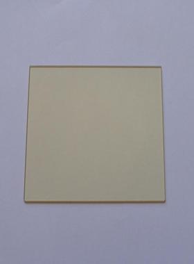 钢化JB420, 金色玻璃 420nm 前截止，后通过，滤波片100*100*2mm