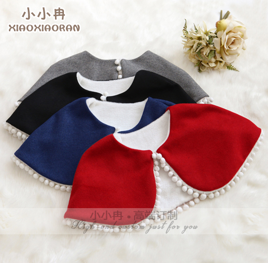 Cape pour enfant en laine - Ref 2153761 Image 1