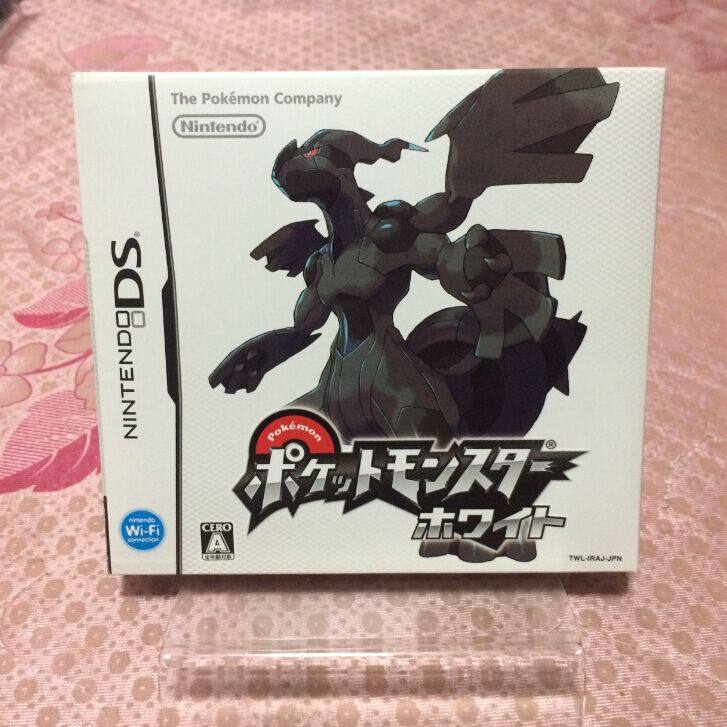 美品 任天堂NDS 3DS掌机适用 正版游戏卡带  口袋妖怪 黑白 白版1