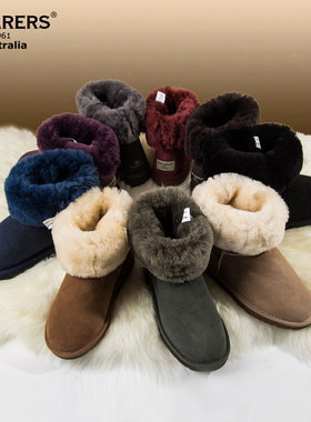 特价正品澳洲原产SHEARERS雪地靴女5825基本款中筒