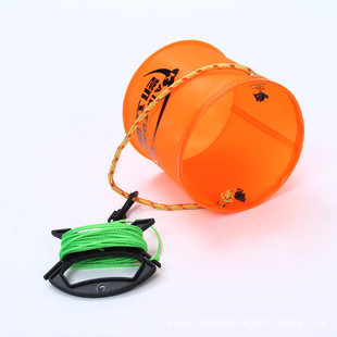 带线EVA折叠水桶水箱鱼护包钓鱼箱钓鱼桶活鱼桶加厚渔具打水桶