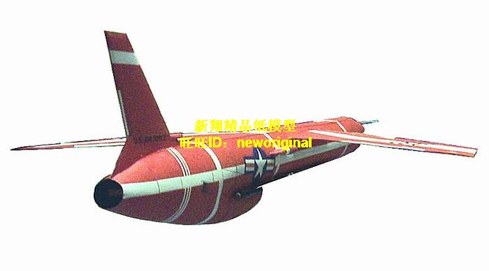 美国SM-62 蛇鲨地对地洲际巡航导弹巡航导弹洲际弹道导弹模型