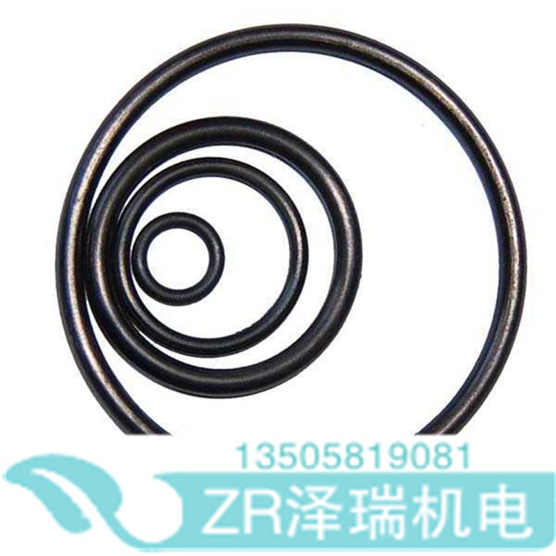 丁腈O型圈耐油密封圈黑色NBR垫圈 内122/125/128/132/136/140*7mm