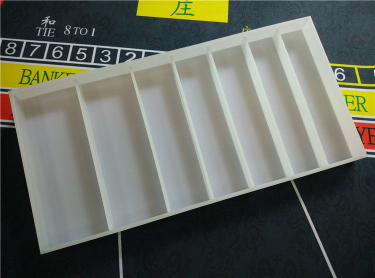 百家乐水晶筹码专用筹码盘 可装不同规格圆码方码水晶筹码筹码托