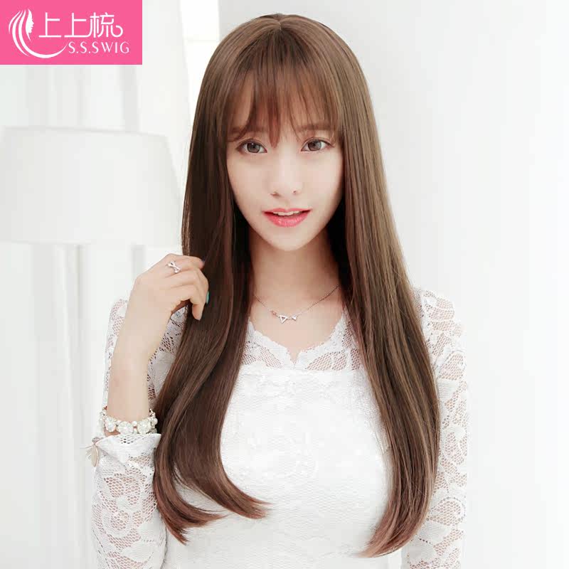 Perruque Long cheveux raides - Ref 2613478 Image 1