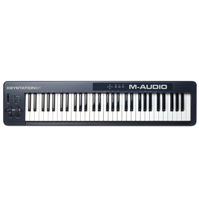M-AUDIO Keystation 61/88 半配重MIDI键盘 midi键盘编曲键盘