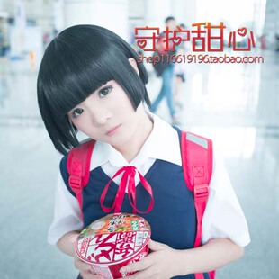 守护甜心银仙假发 市松小雏cos假发|妹妹头假毛现货cosplay假发
